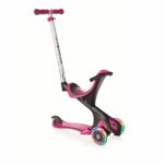 Globber EVO COMFORT LIGHTS 5 в 1 Рожевий, колеса з підсвіткою (459-110) купити уить