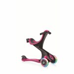 Globber EVO COMFORT LIGHTS 5 в 1 Рожевий, колеса з підсвіткою (459-110) купити уить
