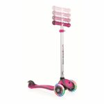 Globber EVO COMFORT LIGHTS 5 в 1 Рожевий, колеса з підсвіткою (459-110) купити уить