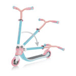 Globber Flow Foldable 125 до 100 кг 6+ 2 колеса Блакитно-рожевий (473-707) купити уить