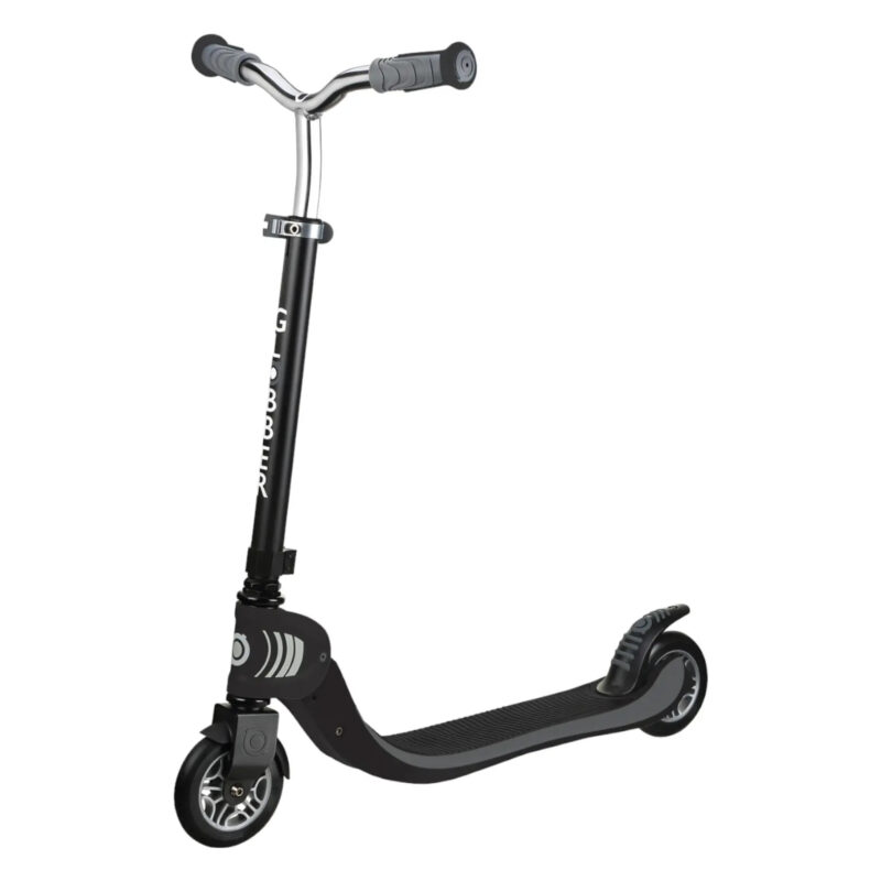 Самокат Globber Flow Foldable 125 до 100 кг 6+ 2 колеса Чорно-сірий (473-120) купити уить