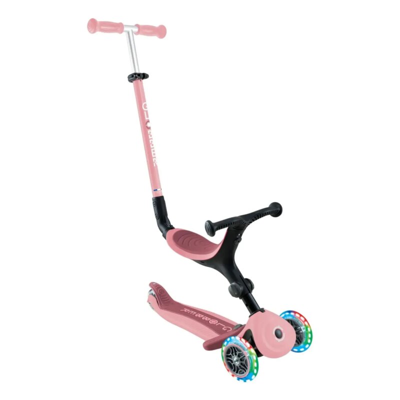 Самокат Globber Globber Go Up Active Темно-рожевий до 20/50 кг Колеса що світяться (744-210) купити уить