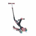 Globber Go Up Deluxe Lights Led 5 в 1 рожевий (646-210) купити уить