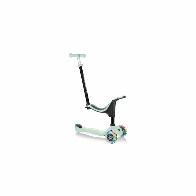 Самокат звичайний Globber GO UP SPORTY пастельно-зелений з підсвічуванням (452-206-3) купити уить