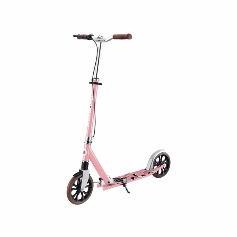 Самокат звичайний Globber NL205 Deluxe з ручним гальмом Пастельно-рожевий (685-210) купити уить
