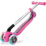 Globber Primo foldable lights рожевий з підсвічуванням (432-110-2) купити уить