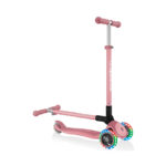 Globber Primo Foldable Plus Lights пастельно-рожевий (439-210) купити уить