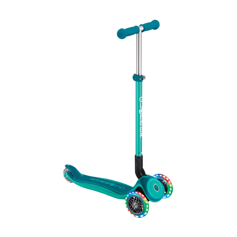 Globber Primo Foldable Lights бірюзовий (432-105-2) купити уить