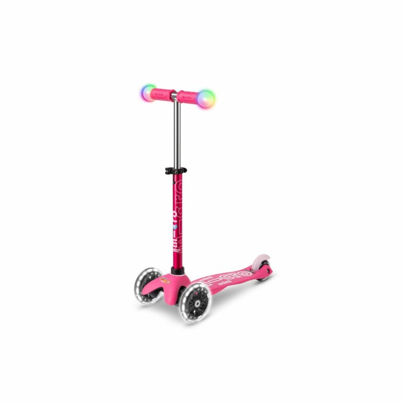 Самокат звичайний від 2 років Micro Mini Deluxe Magic Pink LED (MMD130) купити уить