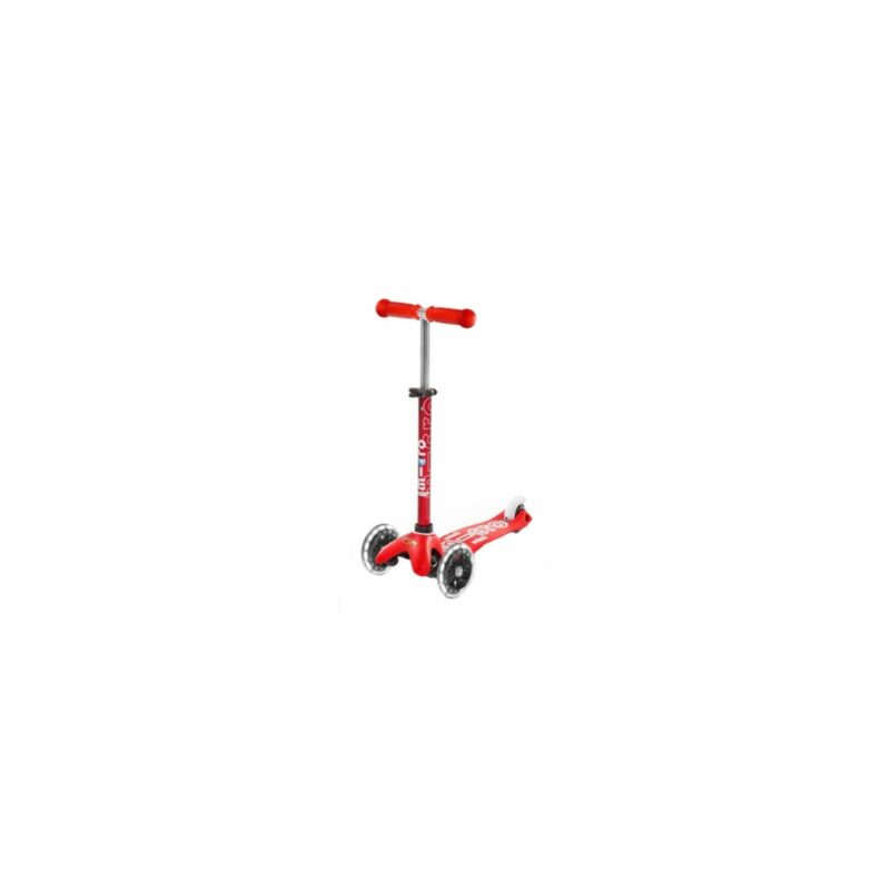 Самокат звичайний від 2 років Micro Mini Deluxe Red LED (MMD052) купити уить