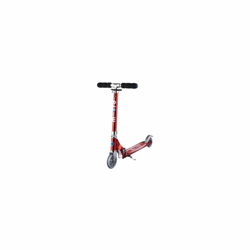 Самокат звичайний червоний Micro Sprite Red stripe (SA0178) купити уить