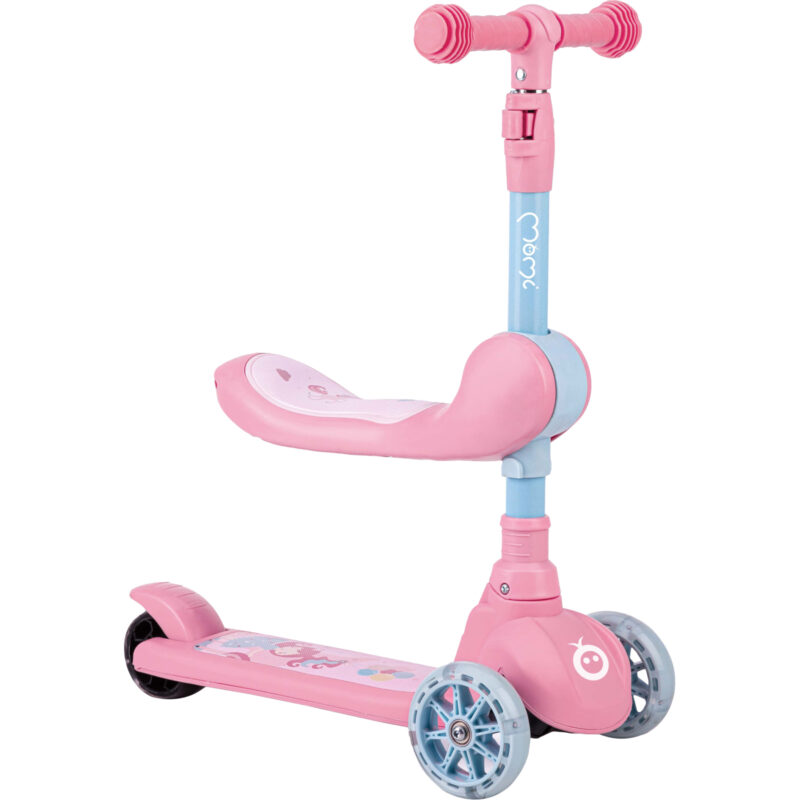 Самокат звичайний рожевий MoMi Kiuru pink (HUBA00034) купити уить