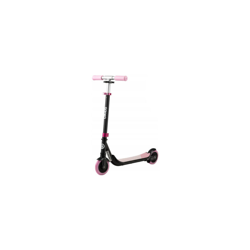 Самокат звичайний рожевий Qkids Bro pink (HUBA00030) купити уить