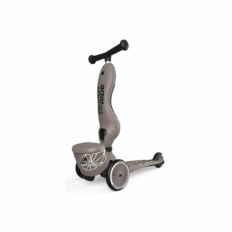 Самокат Scoot&Ride Highwaykick-1 Lifestyle коричневий (SR-210621-BROWNLINES) купити уить