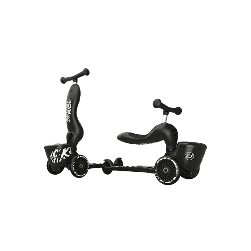 Самокат Scoot&Ride Highwaykick-1 Lifestyle Зебра (SR-210621-ZEBRA) купити уить
