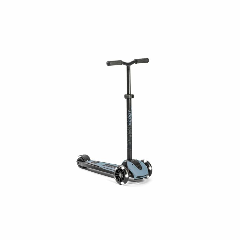 Самокат Scoot&Ride Highwaykick 5 LED Steel (SR-190117-STEEL) купити уить