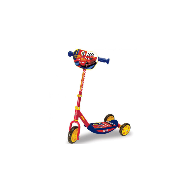 Самокат Smoby Toys Тачки з металевою рамою Триколісний (750114) купити уить